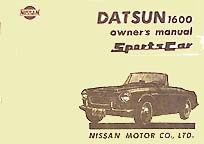 Datsun Manuals, Books & Literature RALLYE ENTERPRISES, LTD: