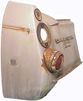Datsun Roadster Left Rear Fender Piece