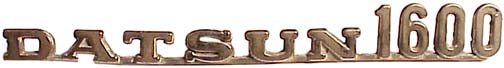Datsun 1600 Emblem