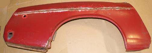 DATSUN ROADSTER REAR QUARTER PANEL