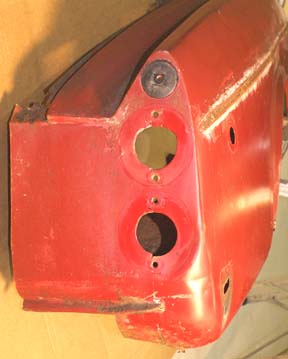 DATSUN SPORTS REAR FENDER