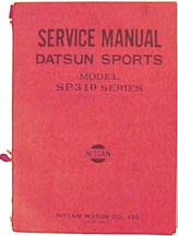 DATSUN SPL310 REPAIR MANUAL