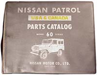 NISSAN PATROL PARTS BOOK