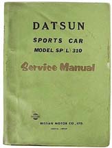 DATSUN SPORTS CAR MODEL SPL310 SERVICE MANUAL
